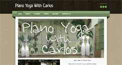 Desktop Screenshot of planoyogawithcarlos.com